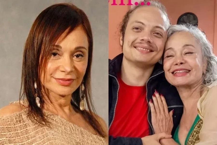 Tânia Alves celebra aniversário do marido 49 anos mais novo: “Meu amor”