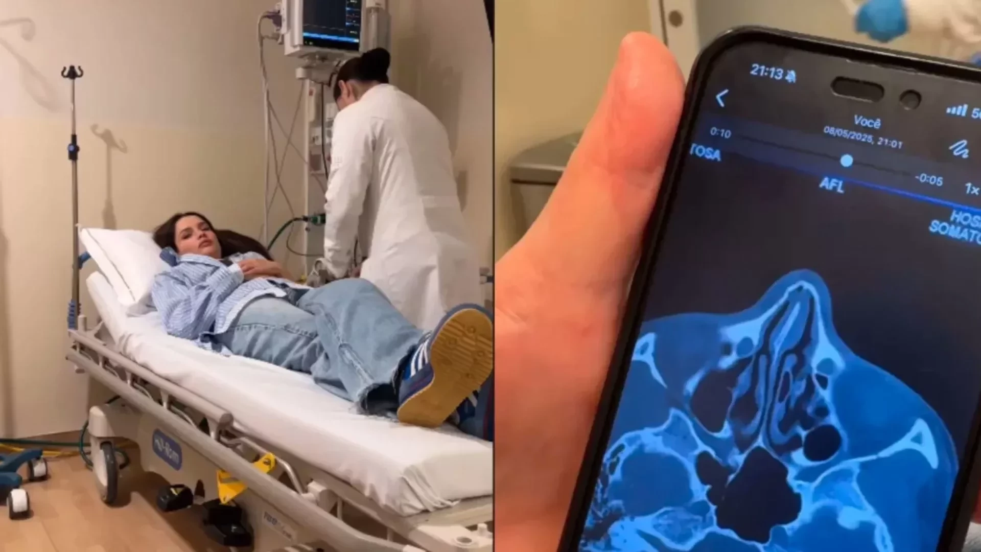 Juliette é hospitalizada após sofrer acidente doméstico; entenda 