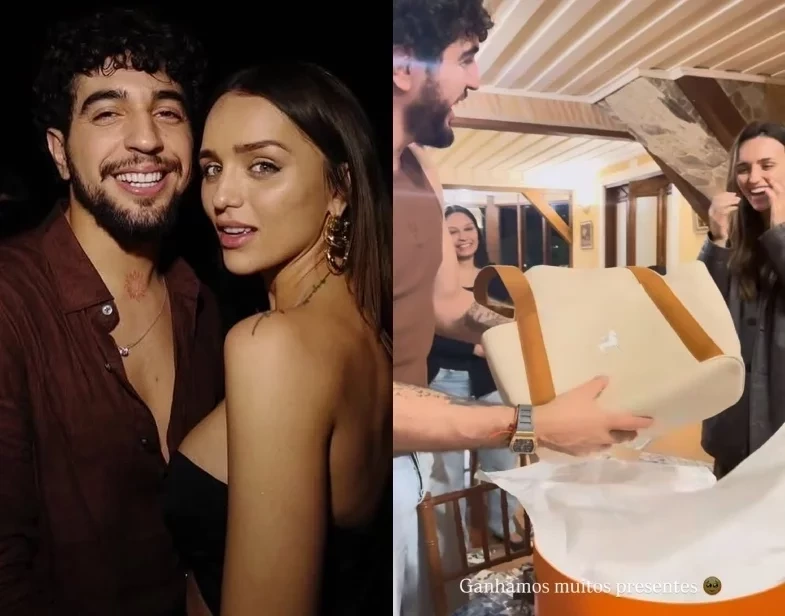 Grávida, Rafa Kalimann ganha bolsa de fraldas avaliada em R$ 17 mil