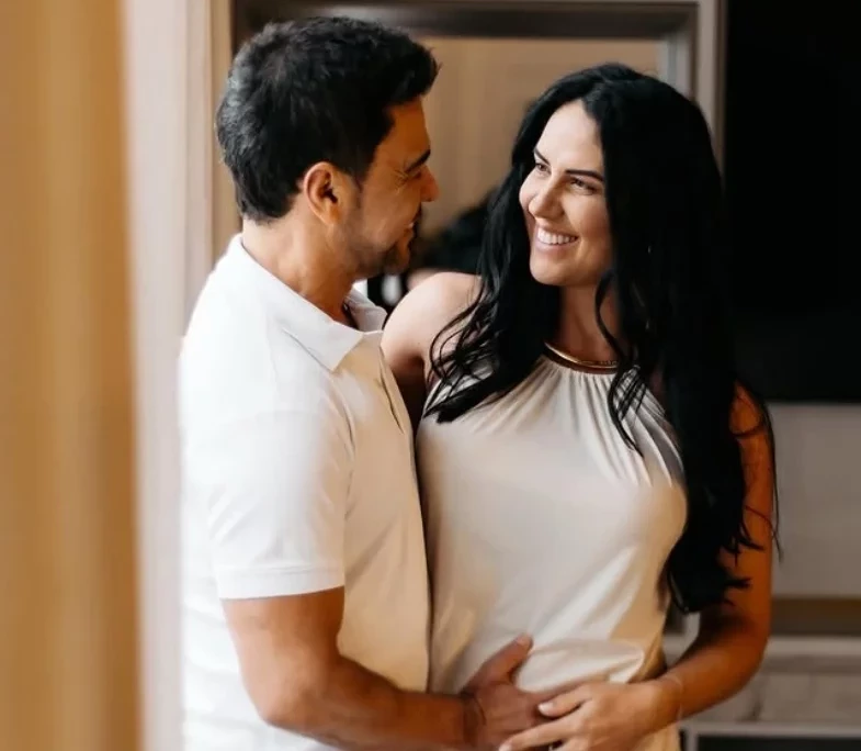 Graciele Lacerda se declara para Zezé Di Camargo e diz: “Tentaram nos separar”