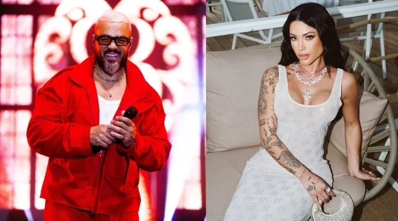 Rayane Figliuzzi surpreende Belo com presentes e declara: “Não sou ciumenta”