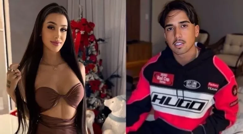 Bia Miranda é flagrada com influenciador investigado por homicídio em São Paulo