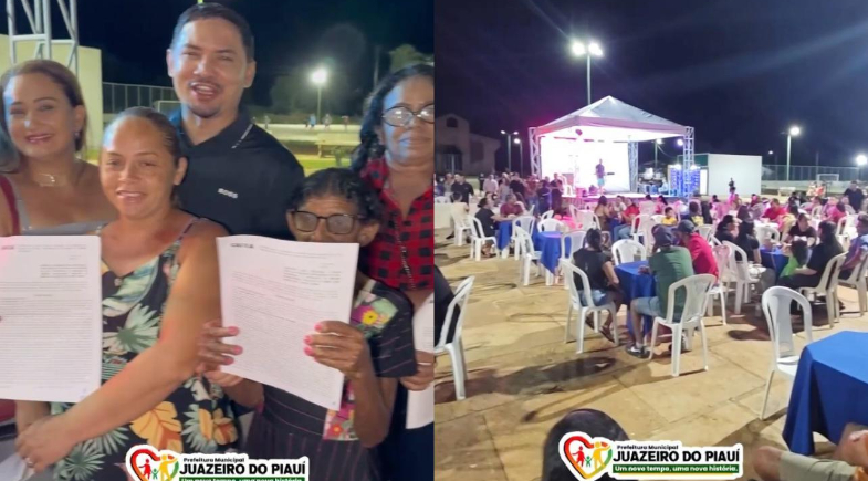 Prefeitura de Juazeiro do Piauí apoia entrega de contratos para construção de 49 moradias 