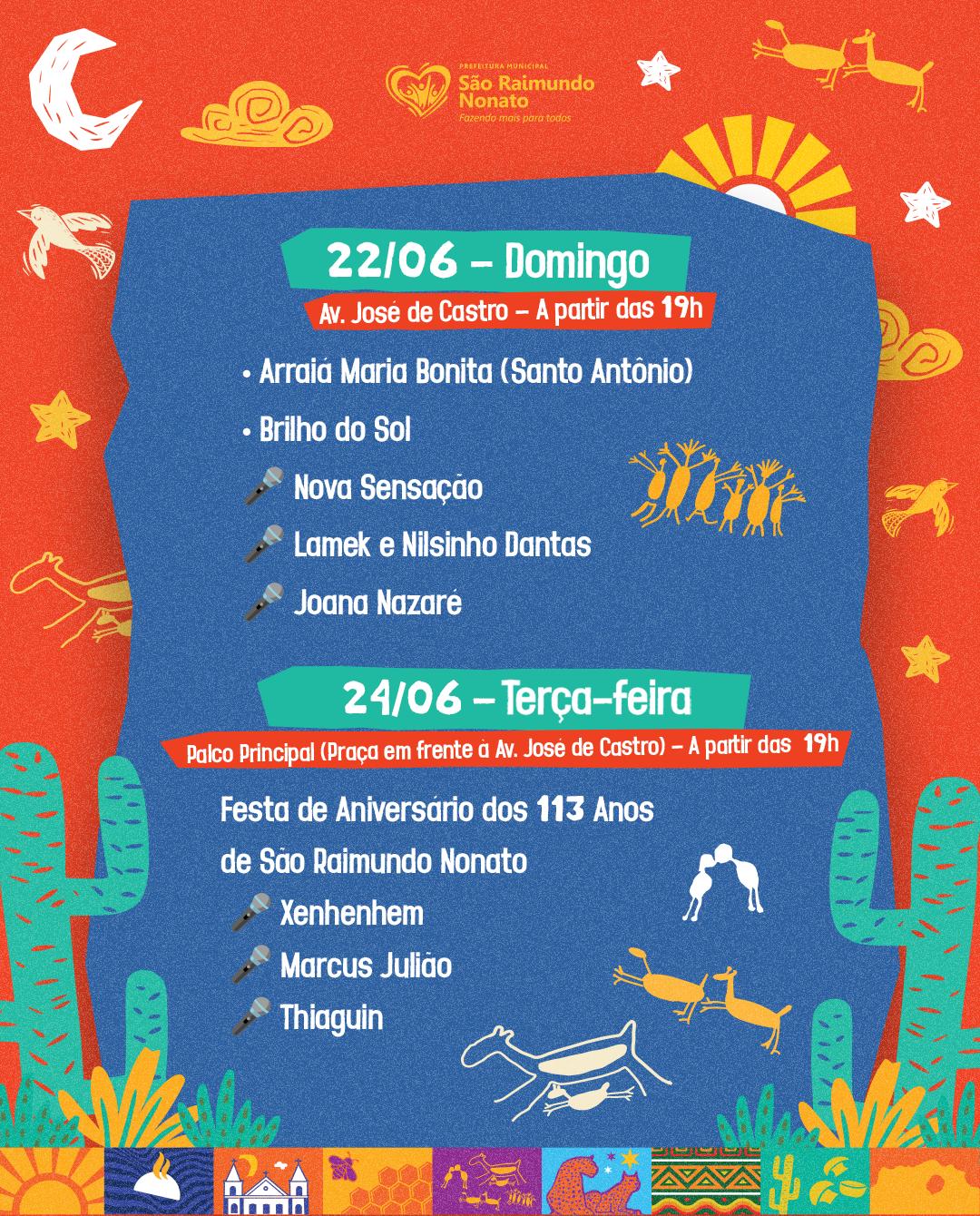 Prefeitura de São Raimundo Nonato divulga programação do “Céu Raimundo Junino” - Imagem 4