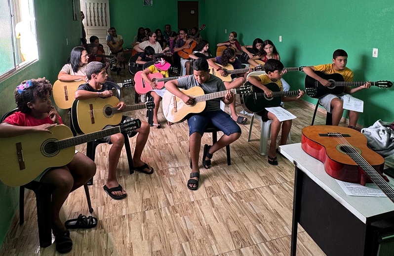 Prefeitura de Marcolândia investe na cultura e reinicia aulas gratuitas de violão