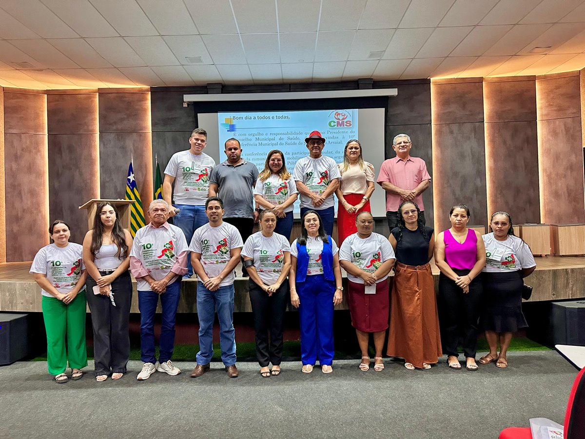 São João do Arraial realiza a 10ª conferência municipal de saúde