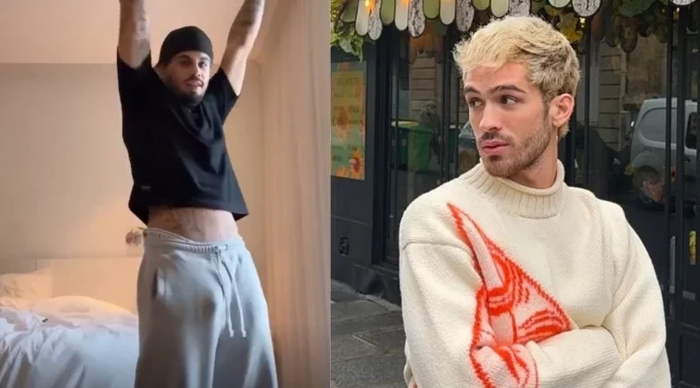 João Guilherme brinca sobre “volume” de Zé Felipe em vídeo: “Uma arma”