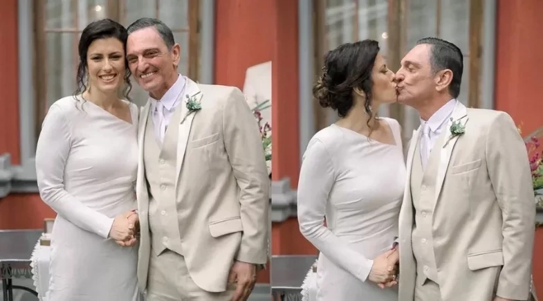 Paulo Miklos anuncia fim do casamento com Renata Galvão após 10 anos