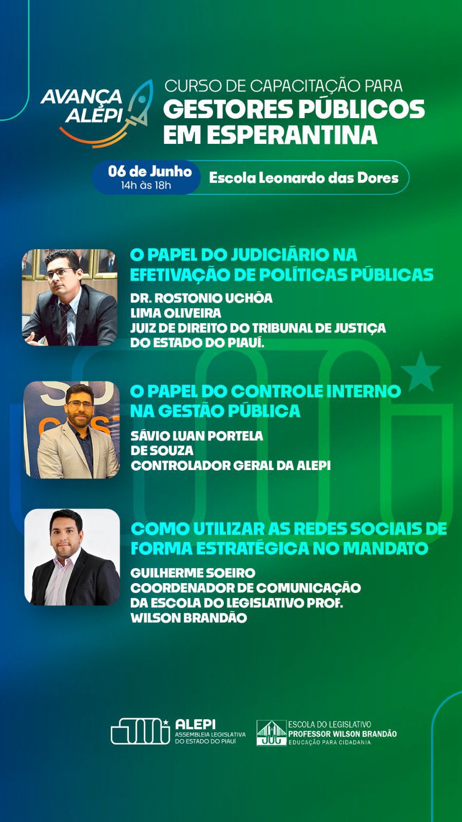 Esperantina sediará curso de capacitação para gestores públicos com emissão de certificado - Imagem 1