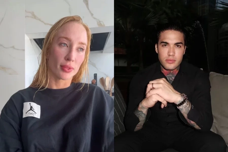 Modelo que acusa MC Brisola de agressão expõe detalhes do relacionamento