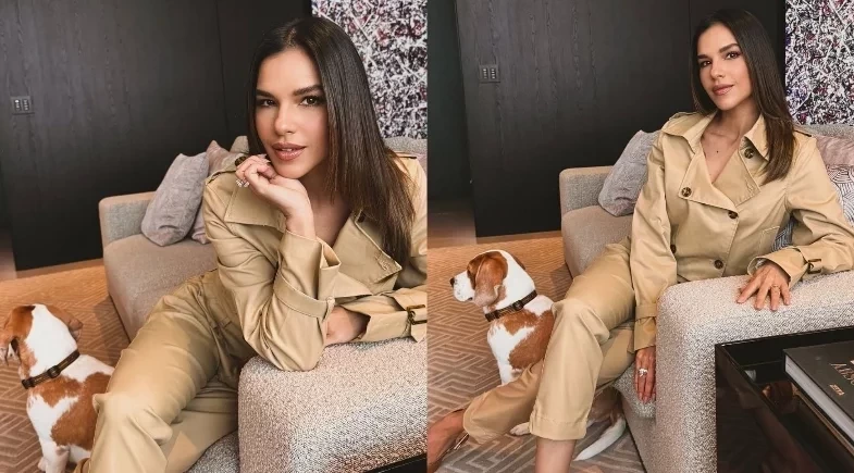 Mariana Rios posta foto rara com o namorado após anunciar gravidez