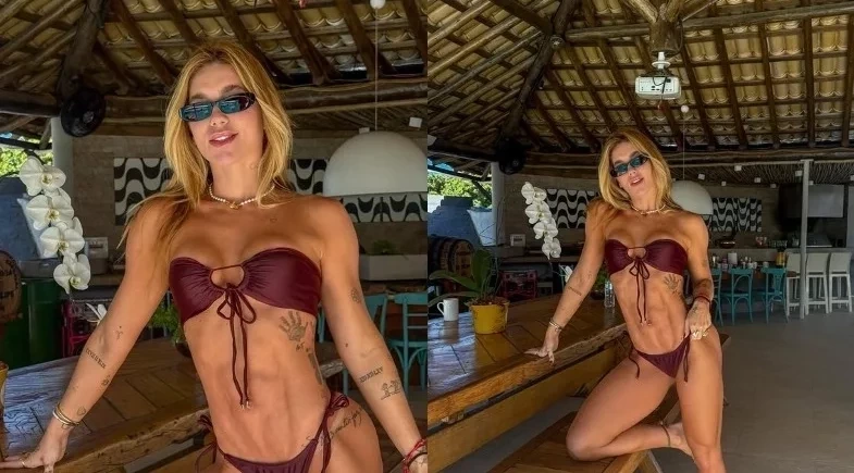 Virginia volta a exibir shape sarado e famoso reage: ''Apaga isso agora'' 