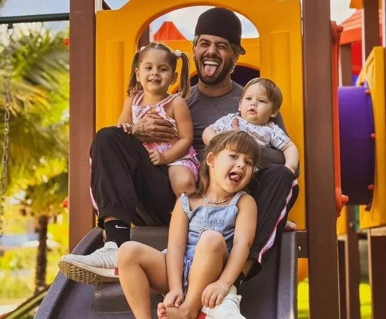 Equipe nega que Zé Felipe tenha pedido a guarda dos filhos com Virginia