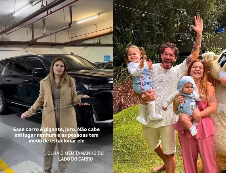 Viih Tube exibe carro de luxo da família e brinca: “Não cabe em lugar nenhum”