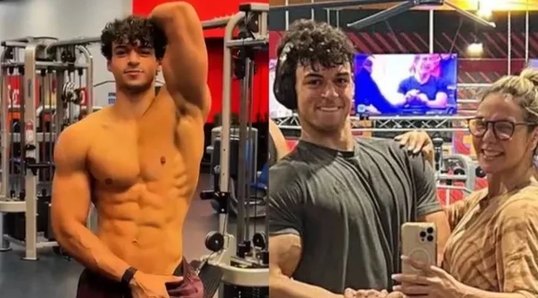 Carla Perez rebate seguidora que acusou filho de usar anabolizante: ''Disciplina''