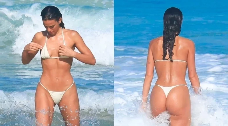 Bruna Marquezine ostenta corpão em dia de praia no Rio; fotos!