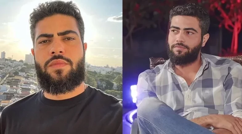 Henrique, dupla de Juliano, leva susto com jato de efeitos especiais durante show 