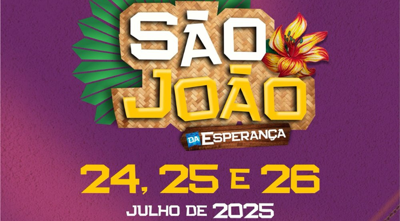 Prefeitura de Esperantina anuncia datas do São João da Esperança 2025