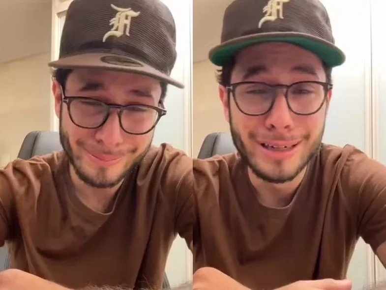 Irmão de Marília surge chorando e pede fim de ataques a sua mãe: “A gente errou”