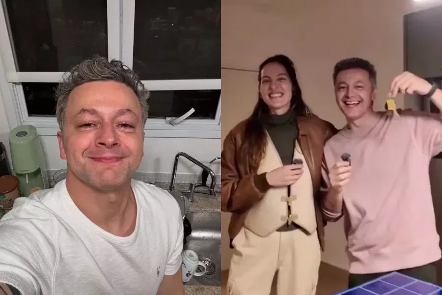 Lucas Lima comemora compra de novo apartamento: ''Feliz no simples''