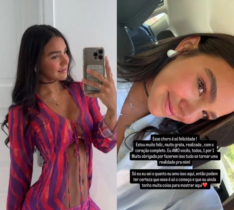 Duda Guerra se emociona ao atingir 1 milhão de seguidores: “Sofri muito ataque”