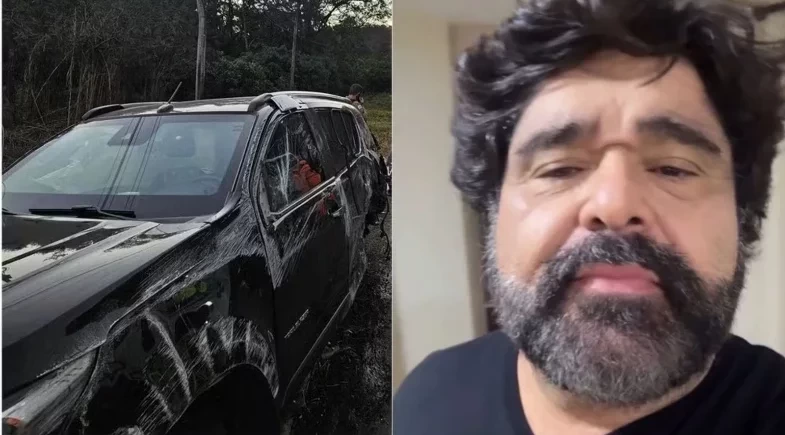 Fabiano Menotti se pronuncia após capotar carro: ''Livramento muito grande’’ 