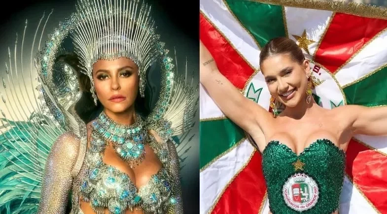 Paolla Oliveira revela se vai passar coroa para Virginia como rainha da Grande Rio