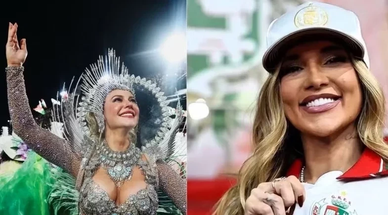 Paolla Oliveira vai coroar Virginia como rainha de bateria? Grande Rio abre o jogo