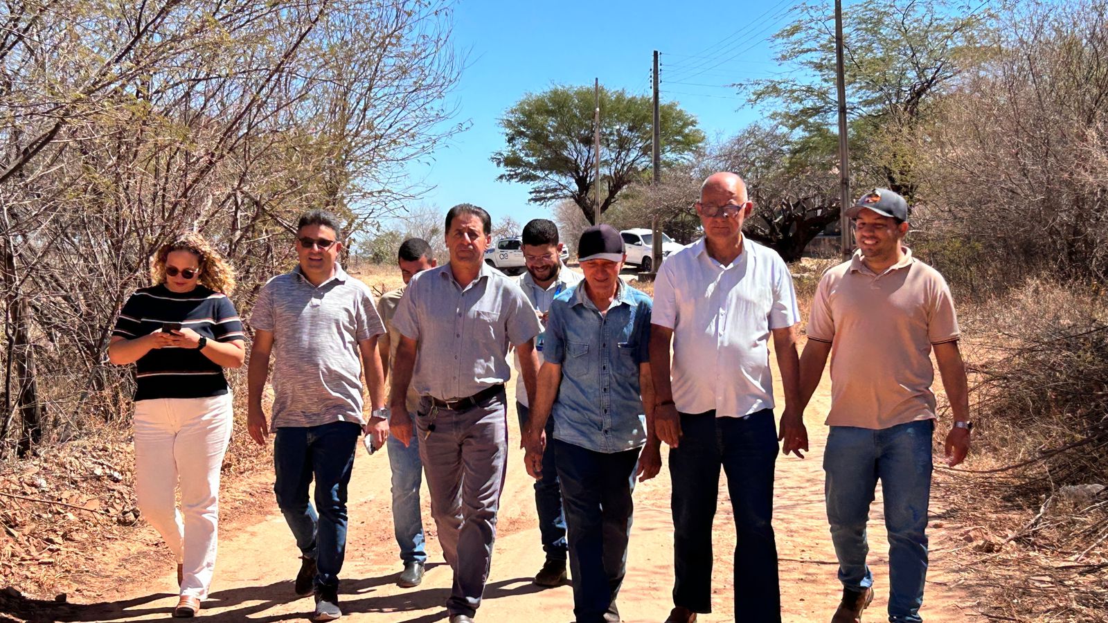  Prefeito Dr. Corinto realiza visita técnica aos pontos de abastecimento de água na localidade Sertão - Imagem 1