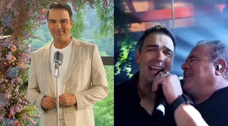 Tadeu Schmidt posta video da festa de 50 anos após completar 51: “Tinha vergonha”