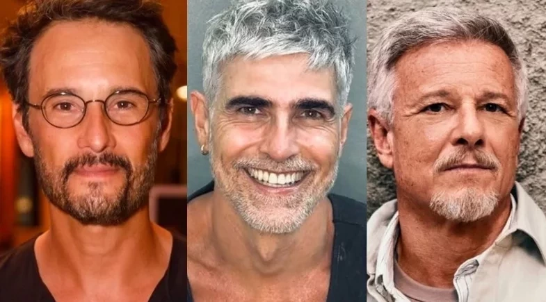 5 atores brasileiros que o tempo fez muito bem; o quarto ta no ar em 'Vale Tudo'!
