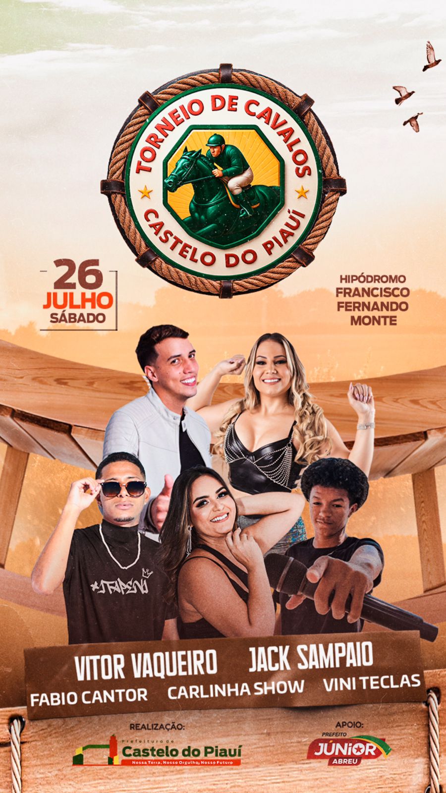 Castelo do Piauí se prepara para o Grande Torneio de Cavalos - Imagem 1