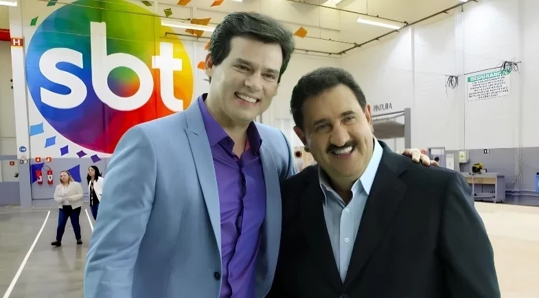 Celso Portiolli presta homenagem a Ratinho após morte da mãe do apresentador