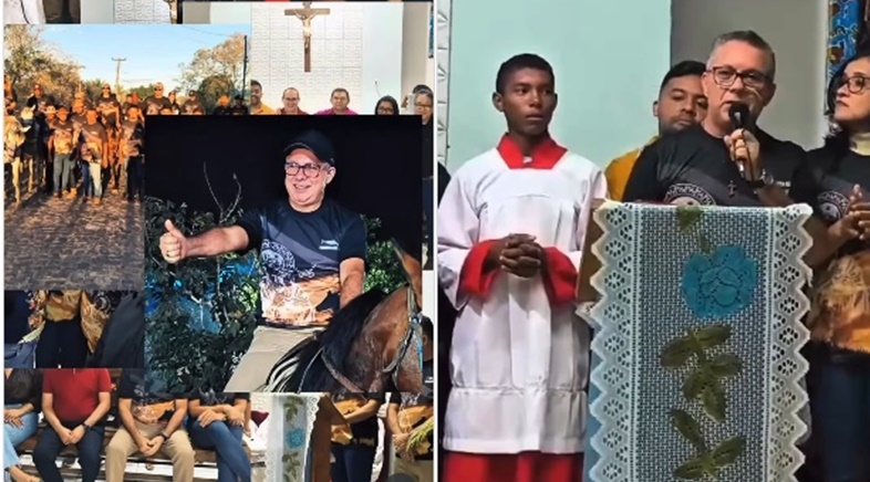 Prefeito Tropi participa de festejo tradicional na Comunidade Pilões