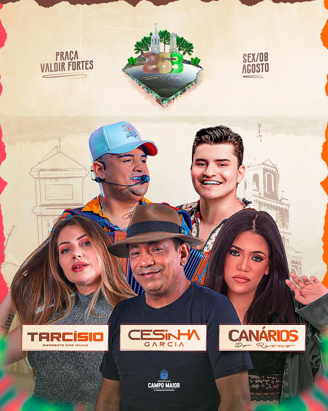 Campo Maior se prepara para celebrar seus 263 anos com grande estilo