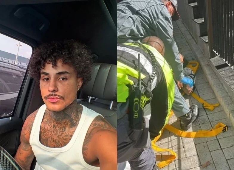 MC Livinho tem pulmão perfurado em acidente e é levado para UTI 