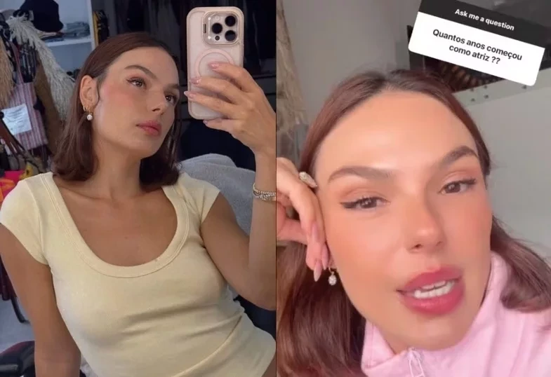 Isis Valverde relembra início da carreira: “Fui para a coxia do teatro, eu era bebê”