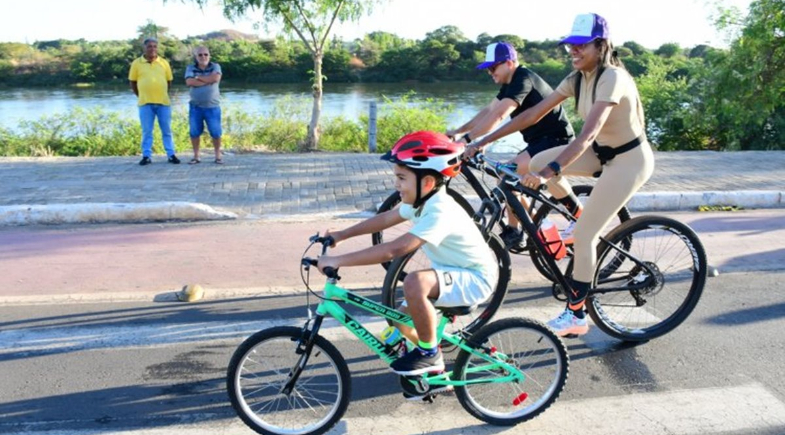 128 anos: Tradicional Passeio Ciclístico de aniversário dá show de participação em Floriano