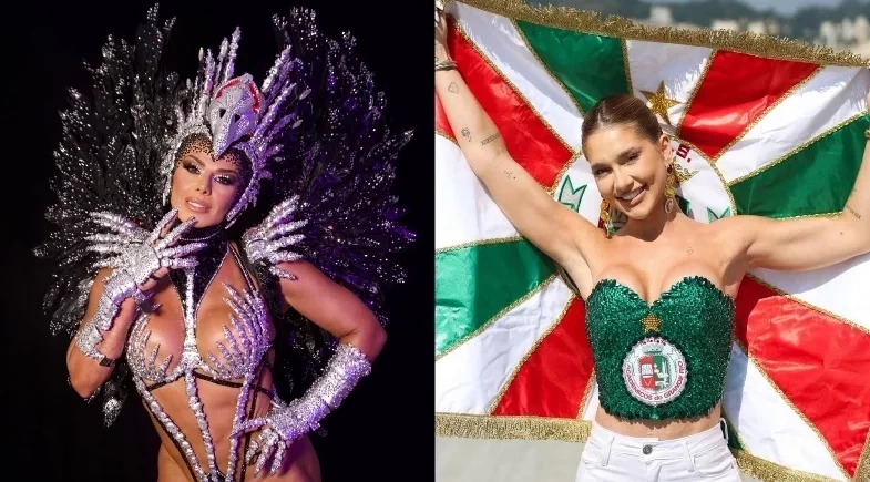 Viviane Araújo fala sobre Virginia Fonseca ser rainha de bateria da Grande Rio