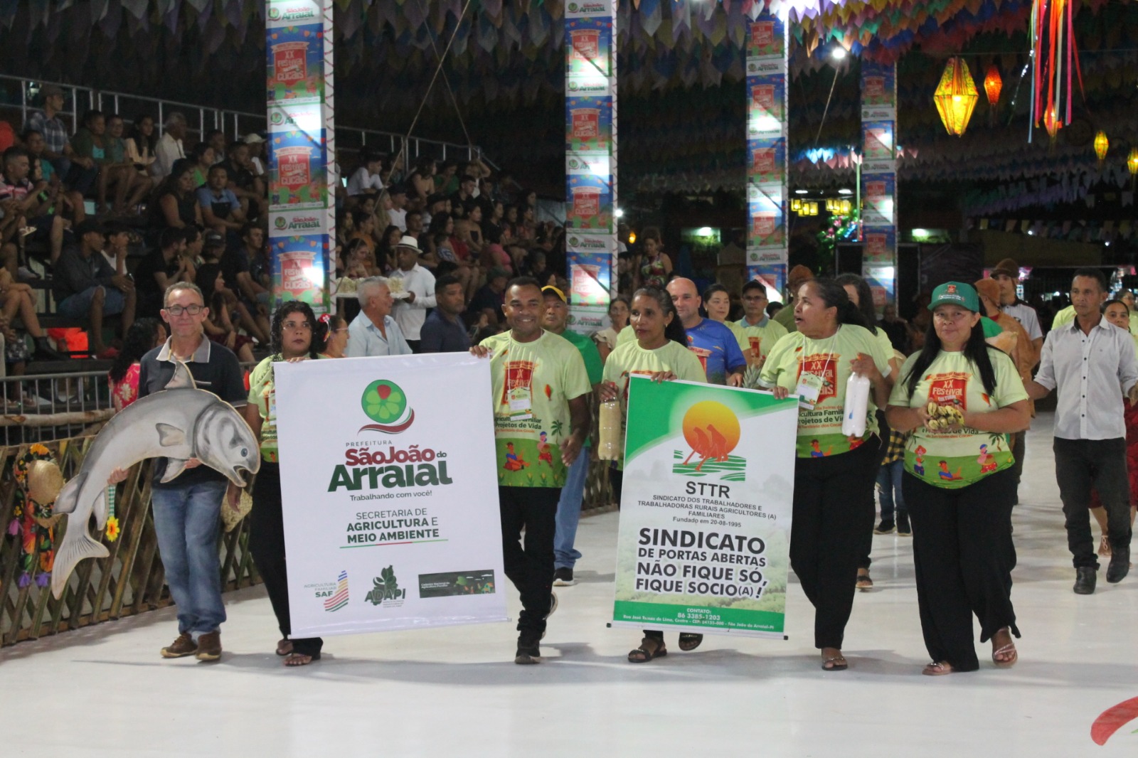 Concurso de quadrilhas juninas do Festival Cultural dos Cocais | Foto: Divulgação