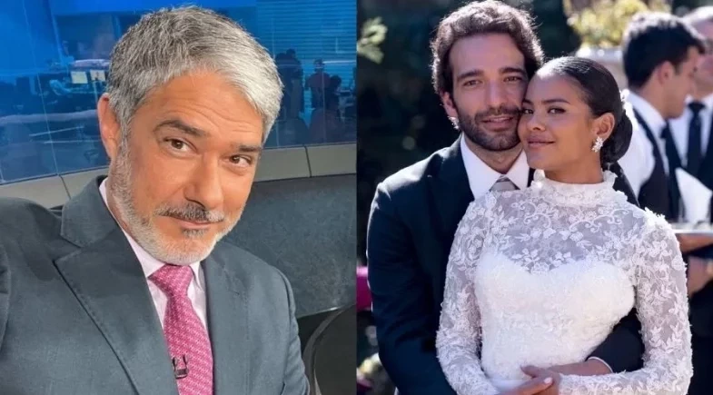 William Bonner recebe convite para casamento de Maria de Fátima em 'Vale Tudo'