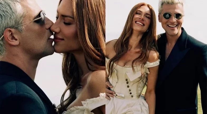 Giovanna Ewbank e Bruno Gagliasso renovam votos após 15 anos de casamento