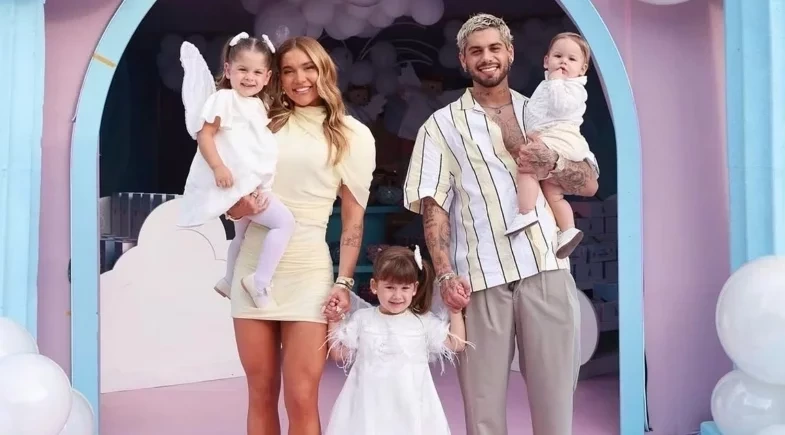 Após considerar reconciliação, Virginia se declara para Zé Felipe no Dia dos Pais