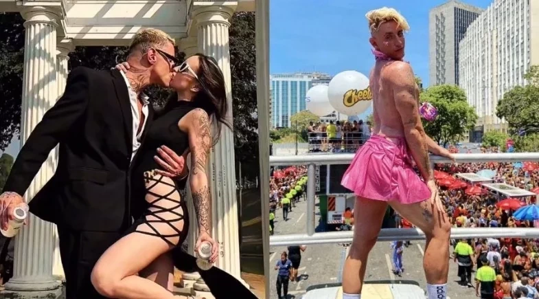 Bailarino de Anitta e ex-integrante de 'gay band' anuncia que vai ser pai