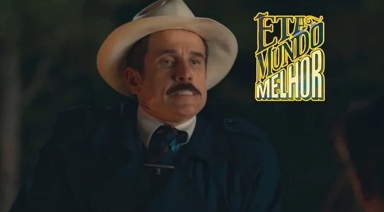 Em 'Êta Mundo Melhor', Candinho reencontra Ernesto e embate termina mal para o vilão