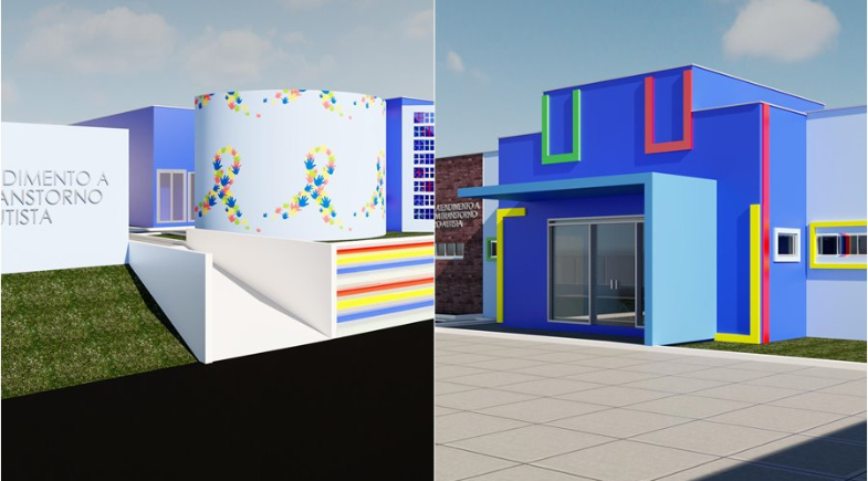 Prefeitura de Esperantina divulga imagens do projeto do Centro de Autismo; obras já estão em andamento