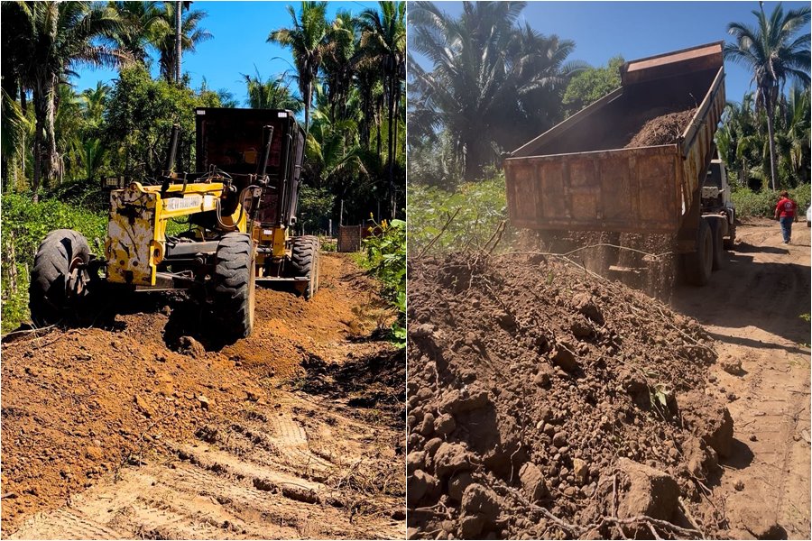 Prefeitura de São João do Arraial recupera estradas vicinais na zona rural - Imagem 1