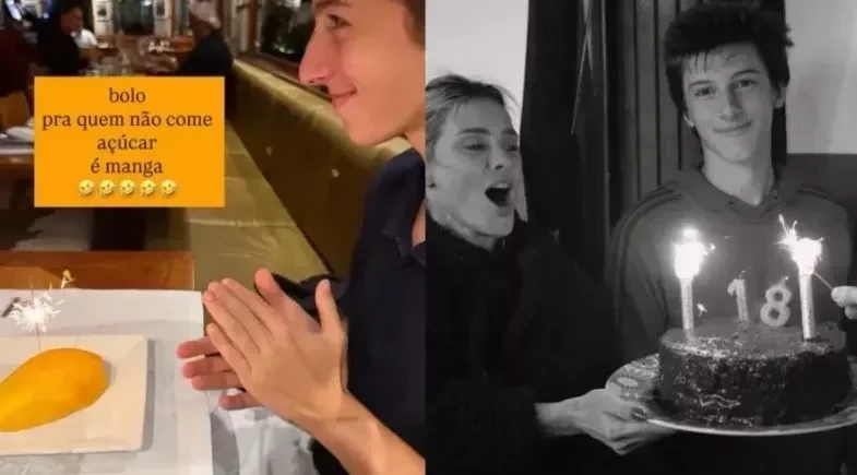 Carolina Dieckmmann celebra aniversário do filho com bolo após rebater críticas