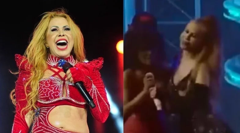 Joelma tira microfone de fã à força durante show após ser criticada; vídeo