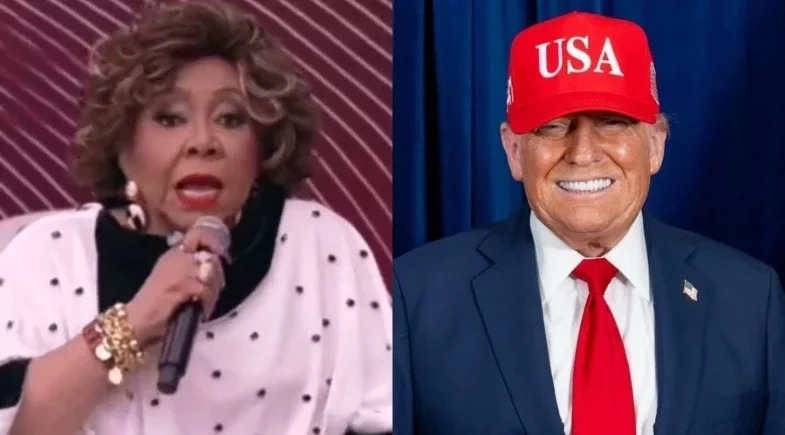 Alcione detona Trump em programa da Globo e dispara: “Fazer uma macumbinha”